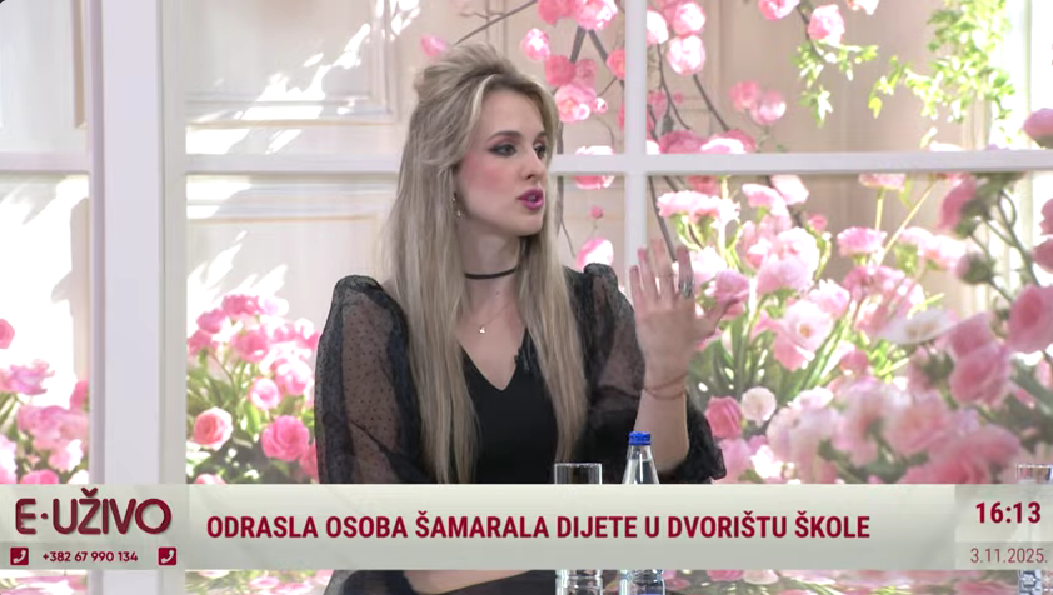 Stela Burzanović (Foto: TV E/Youtube)