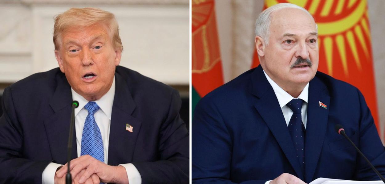 Tramp i Lukašenko (Foto: AP)