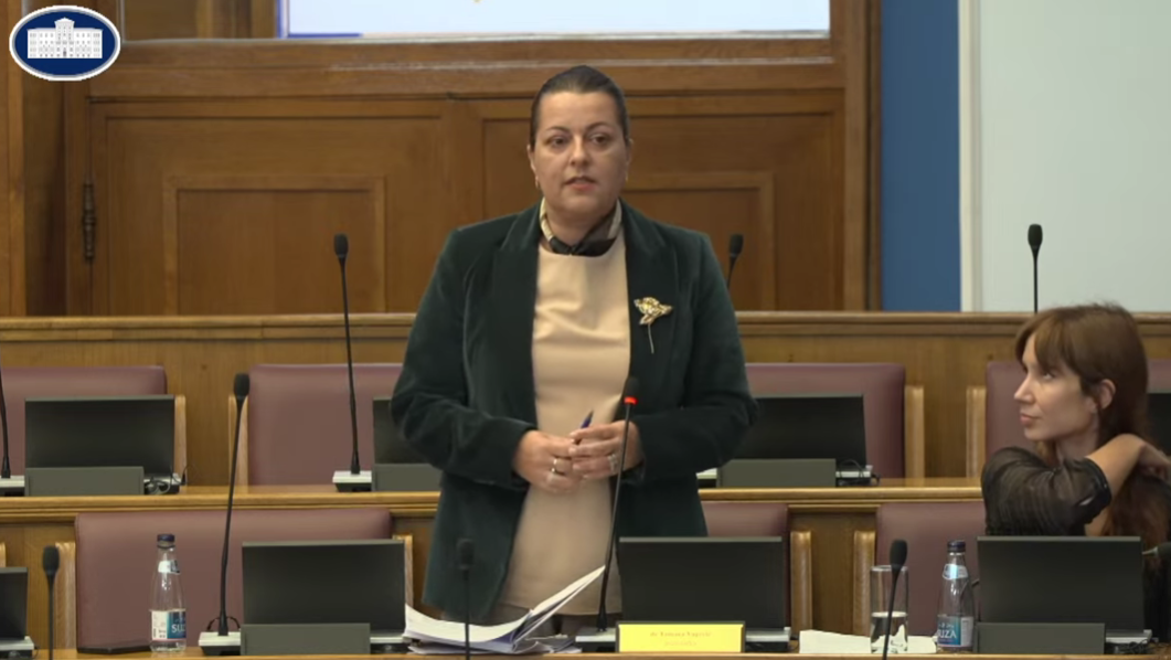 Tamara Vujović (Foto: Skupština Crne Gore - stop kadar)
