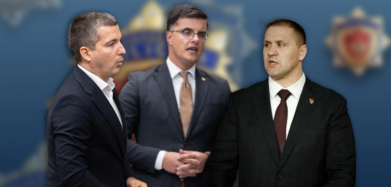 Bečić, Šaranović i Šćepanović (Foto: TV E)