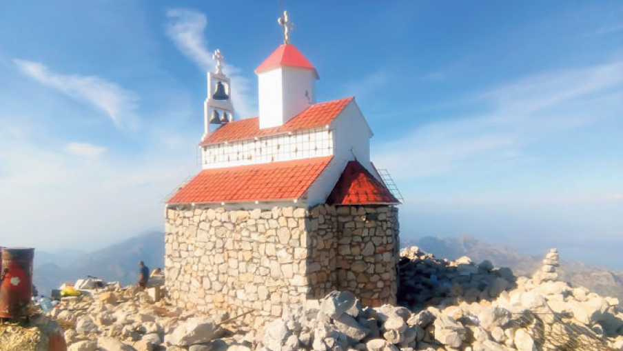 SIMBOL SLOMA DRŽAVE CRNE GORE: Limeni objekat na Rumiji nazvan Crkva Svete trojice (Foto: Crkva Srbije)