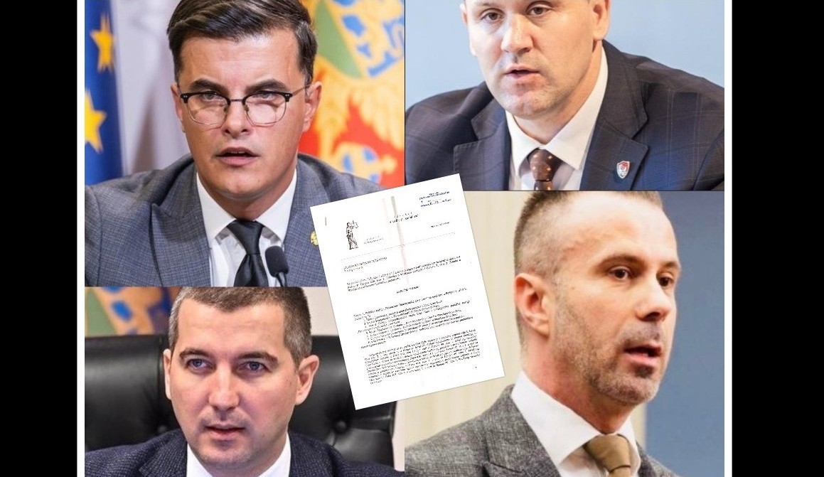 ČISTKE POLITIČKI NEPODOBNIH U POLICIJI: Šaranović, Šćepanović, Bečić i Bogdanović (Foto: Ilustracija: B.PAVIĆEVIĆ)