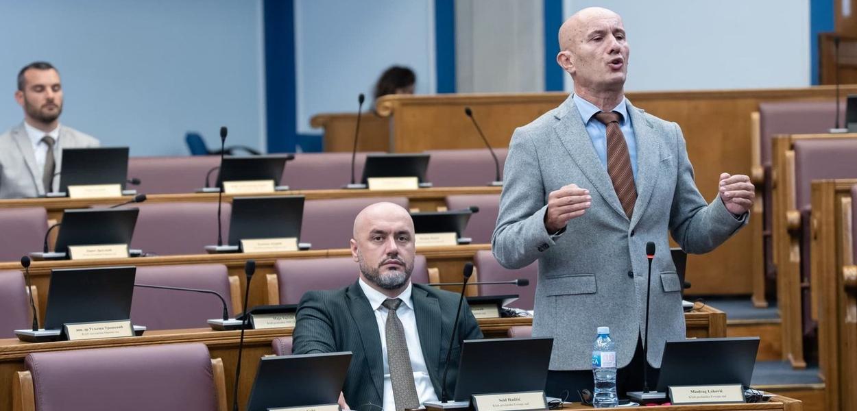 Miodrag Laković (Foto: Skupština Crne Gore)