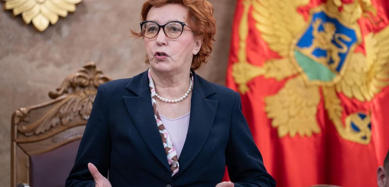 Zdenka Popović (Foto: Skupština Crne Gore)