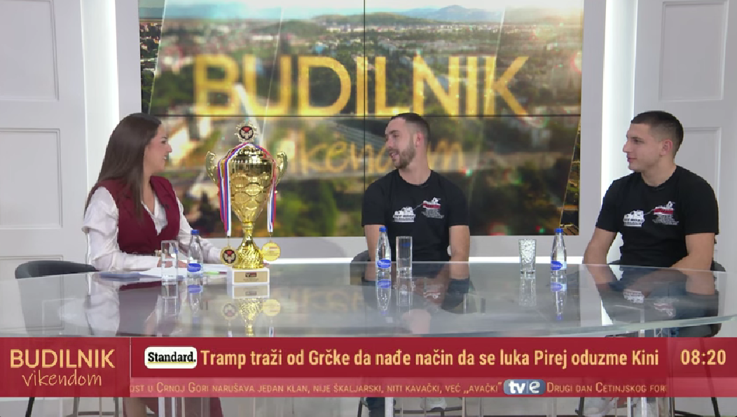 Božović i Radović (Foto: TV E/Youtube)