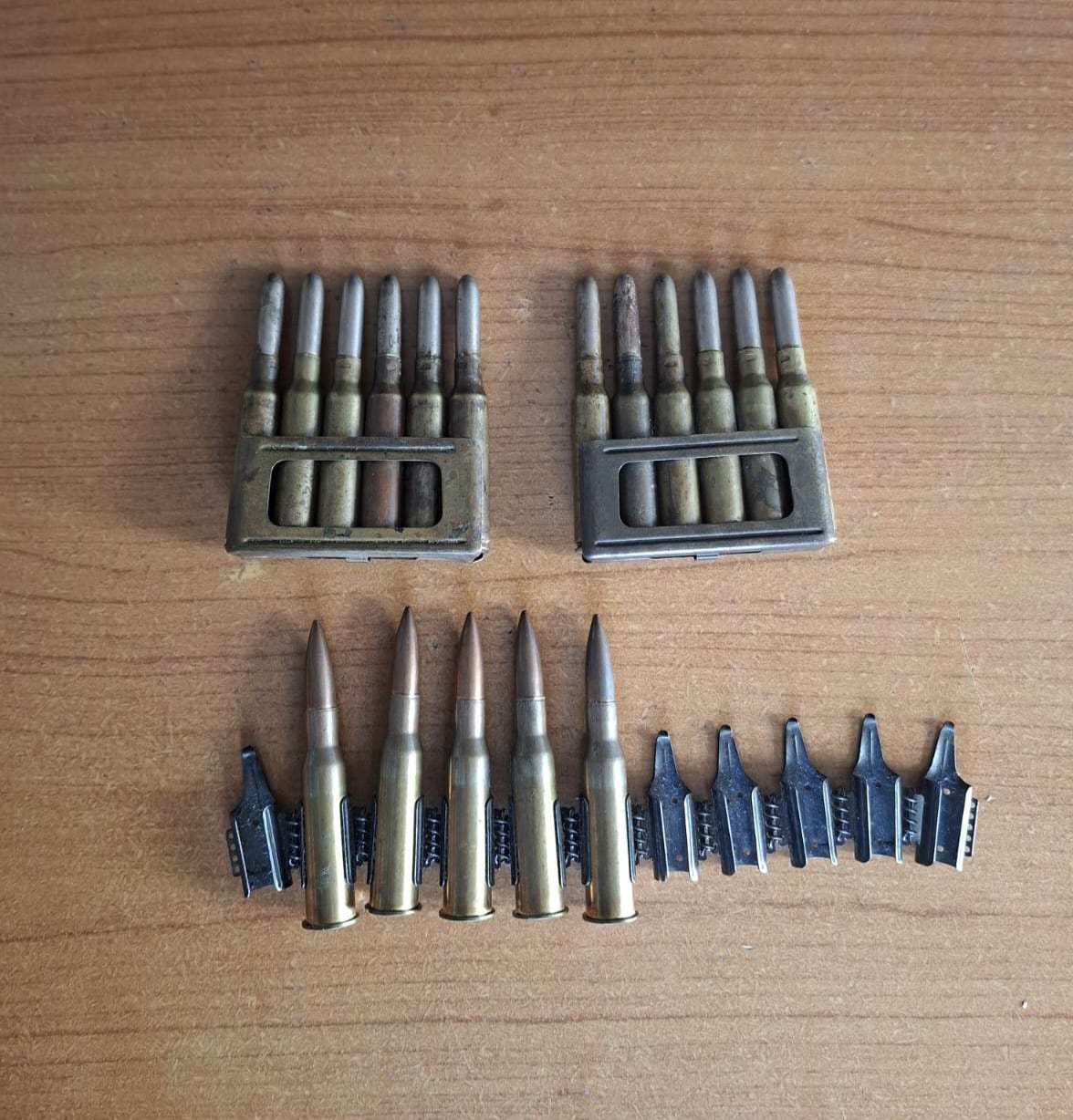 Zaplijenjena municija (Foto: Uprava policije)