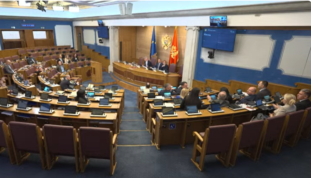 Skupština Crne Gore (Foto: screenshot)