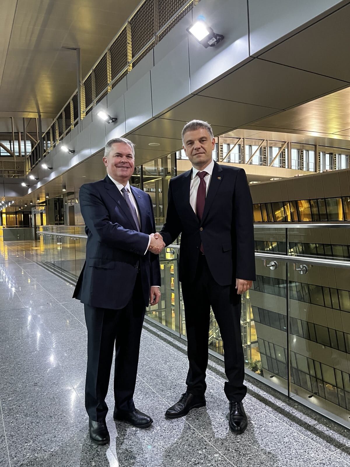 Janović i Brej (Foto: Agencija za nacionalnu bezbjednost)