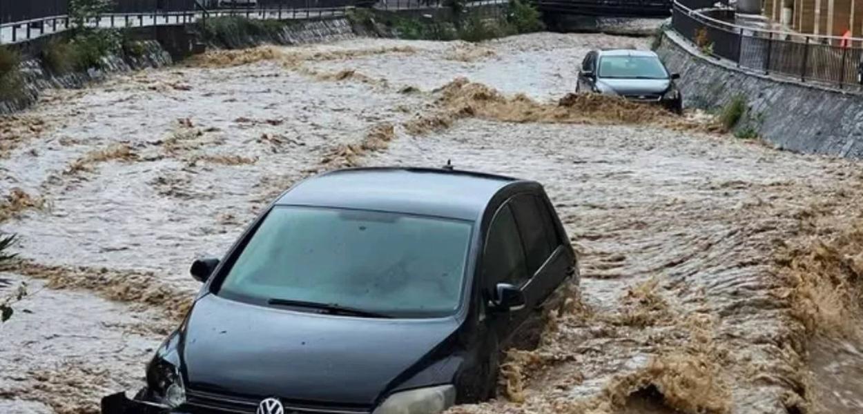 Posljedice kiše u Budvi (Foto: Patrola CG)