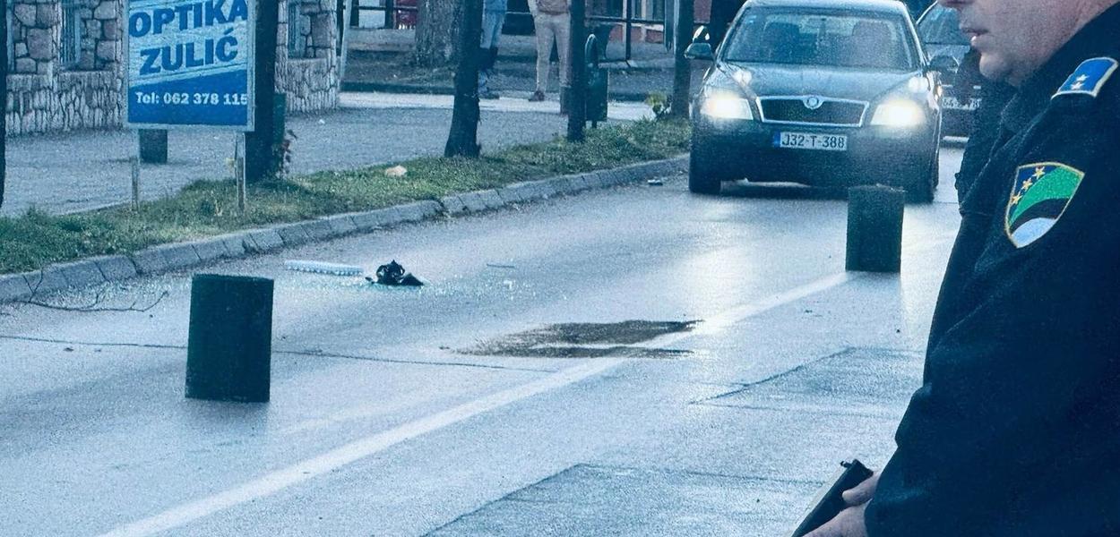 Policija na terenu u Kalesiji, Sarajevo (Foto: Infoplus/Facebook)
