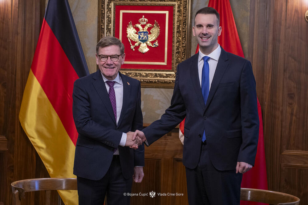 Johan Vadeful i Milojko Spajić (Foto: Vlada Crne Gore)