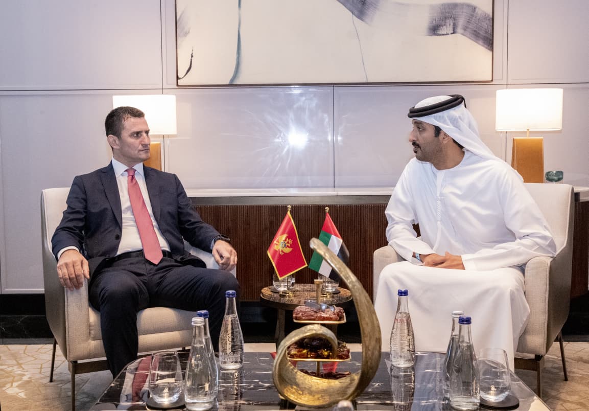 Zogović sa Abdullom bin Touq Al Marrijem (Foto: Vlada Crne Gore)