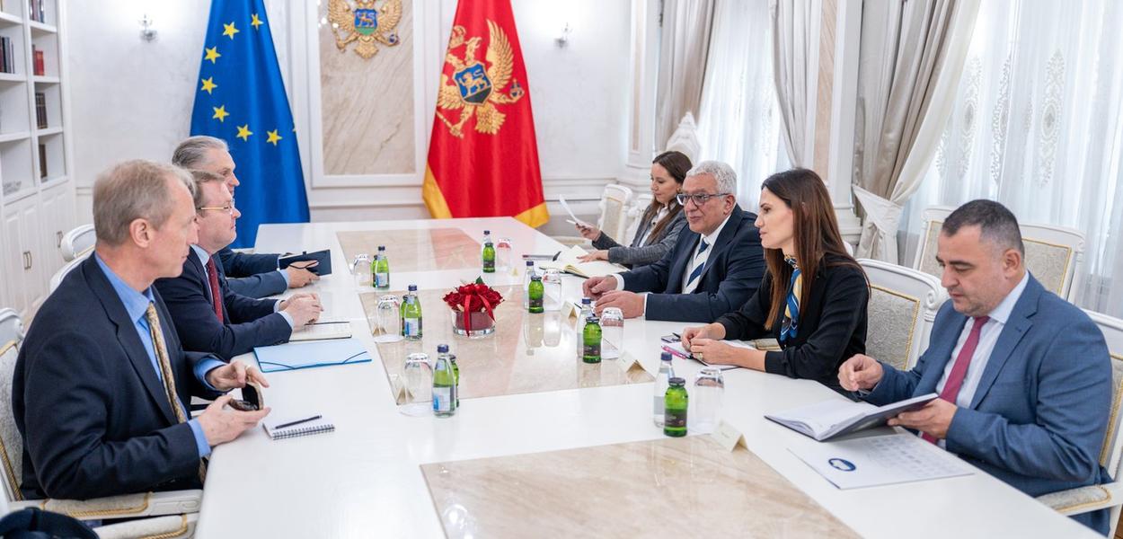 Mandić sa Kampom (Foto: Skupština Crne Gore)