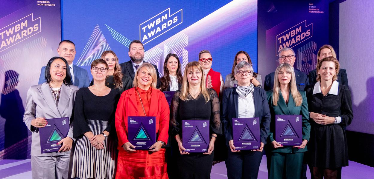 Dobitnice priznanja Top Women Business Montenegro 2025 (Foto: Top Women Business Montenegro)