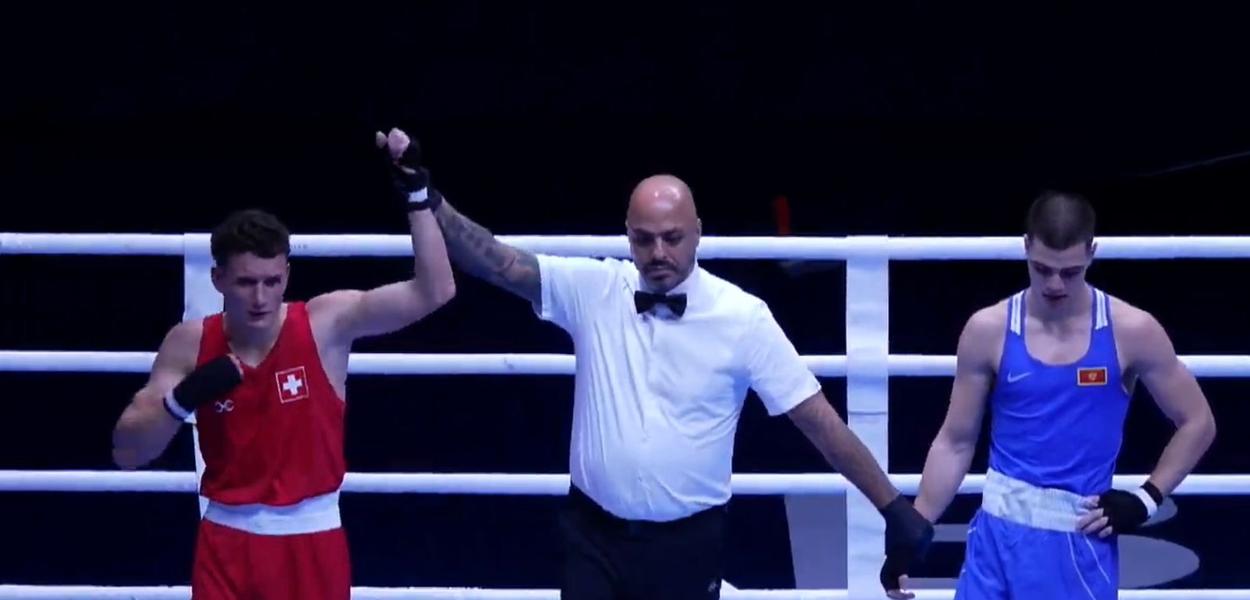 Roganović u Budimpešti (Foto: Bokserski savez Crne Gore)