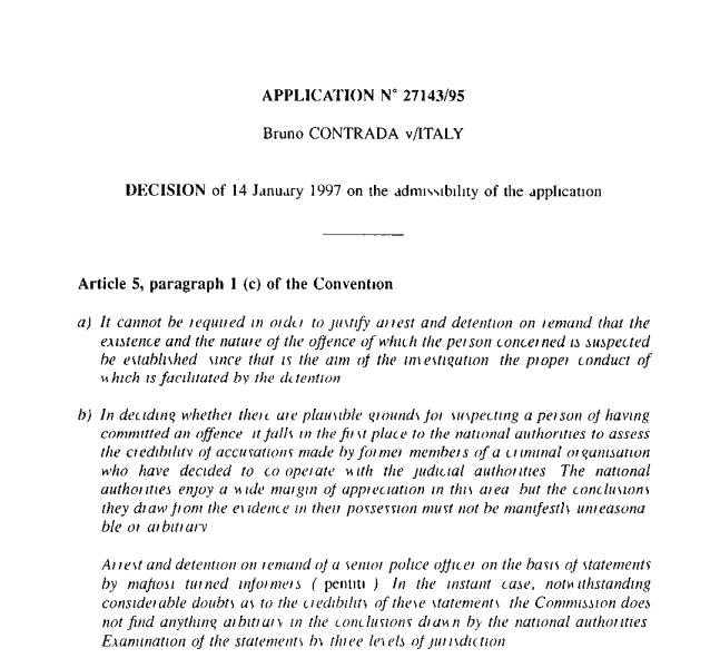 MEĐUNARODNI STANDARDI: Presuda Evropskog suda za ljudska prava 