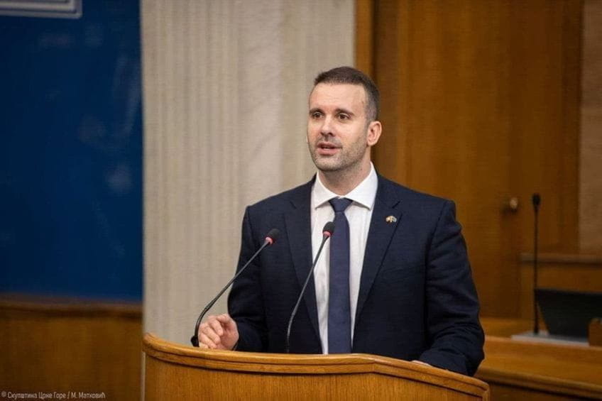 Milojko Spajić (Foto: Skupština Crne Gore)