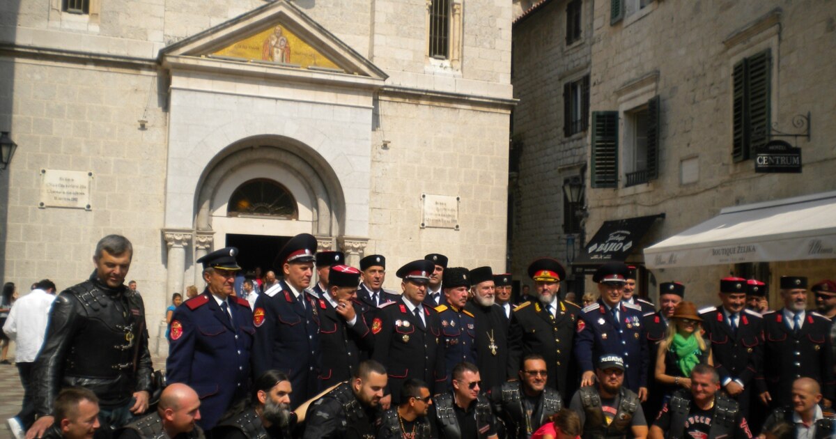 POVEZANOST INTERSA I GRUPA: Osnivanje Balkanske kozačke vojske u Kotoru 2016. godine (Foto: UGC)