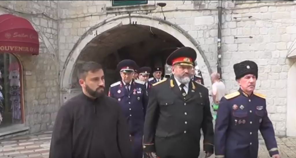Pop Miajlo Backović i kozački generali Genadij Jakovljevič Temnjikov i Viktor Vladimirovič Zaplatin: Sa osnivanja Balkanske kozačke vojske u Kotoru