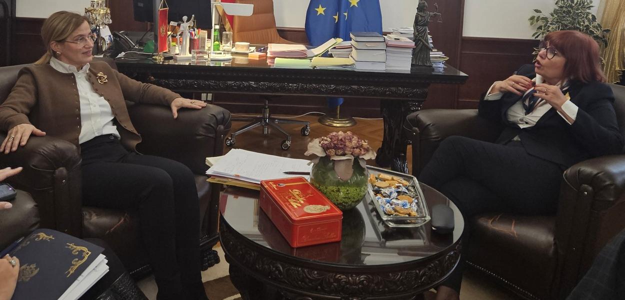 Podhraski i Pavličić (Foto: Vrhovni sud Crne Gore)