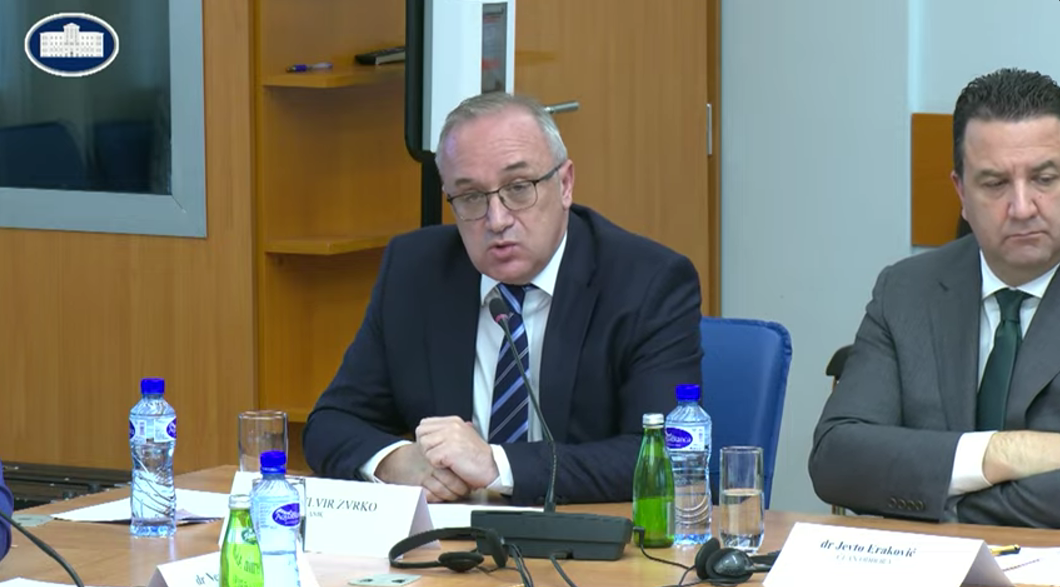 Elvir Zvrko (Foto: Skupština Crne Gore/Youtube)