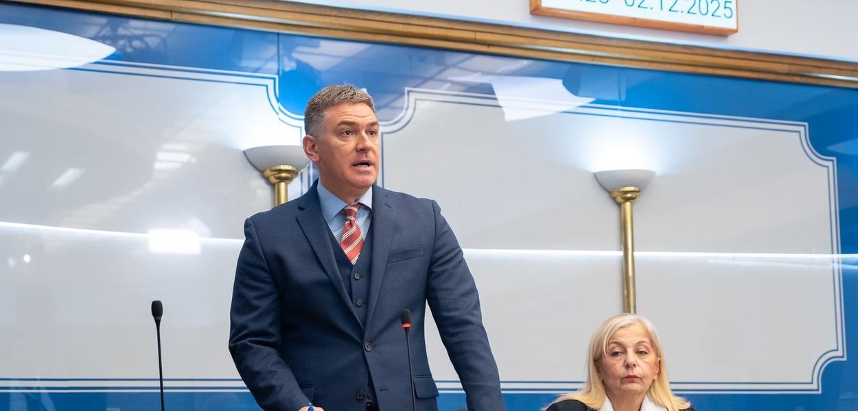 Oskar Huter (Foto: Skupština Crne Gore)