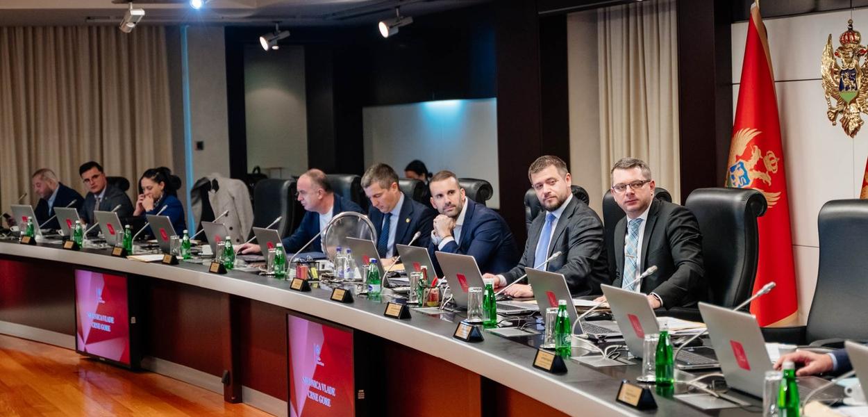 Sa današnje sjednice Vlade (Foto: Vlada Crne Gore)