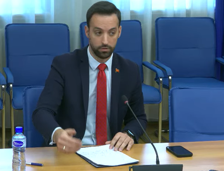 POLICIJA JE POD PARTIJSKOM KONTROLOM: Nikola Zirojević, poslanik SD-a