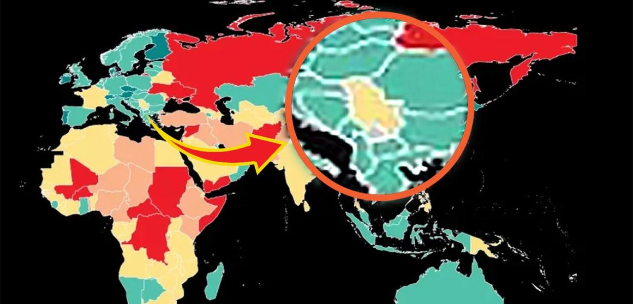  (Foto: Screenshot /Global Peace Index 2025)
