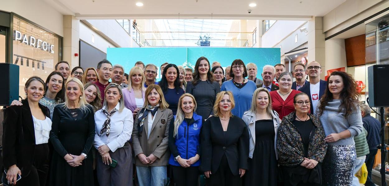 Milatović na Diplomatskom bazaru (Foto: Kabinet predsjednika Crne Gore)