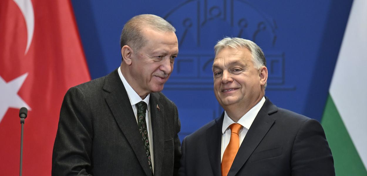 Erdogan i Orban (Foto: AP/Denes Erdos)