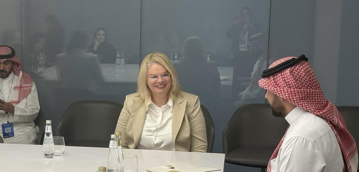 Vukićević u Rijadu (Foto: Ministarstvo saobraćaja)