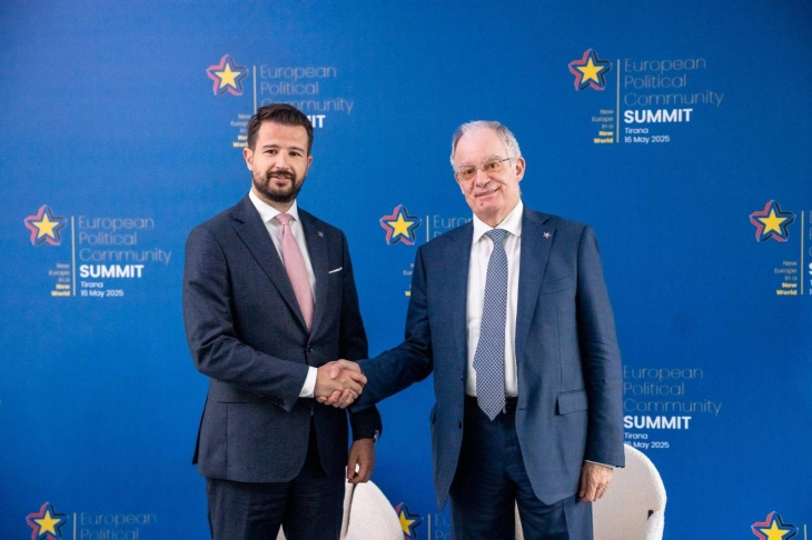 Jakov Milatović i Konstantinos Tasulas (Foto: Kabinet predsjednika)