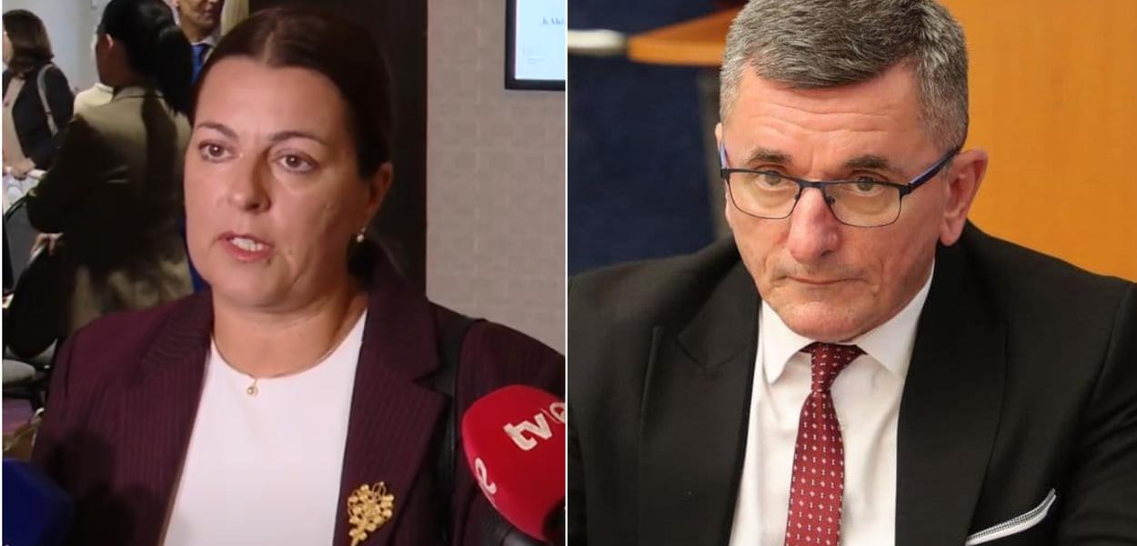 Vujović i Radulović (Foto: Stop kadar/Pobjeda)