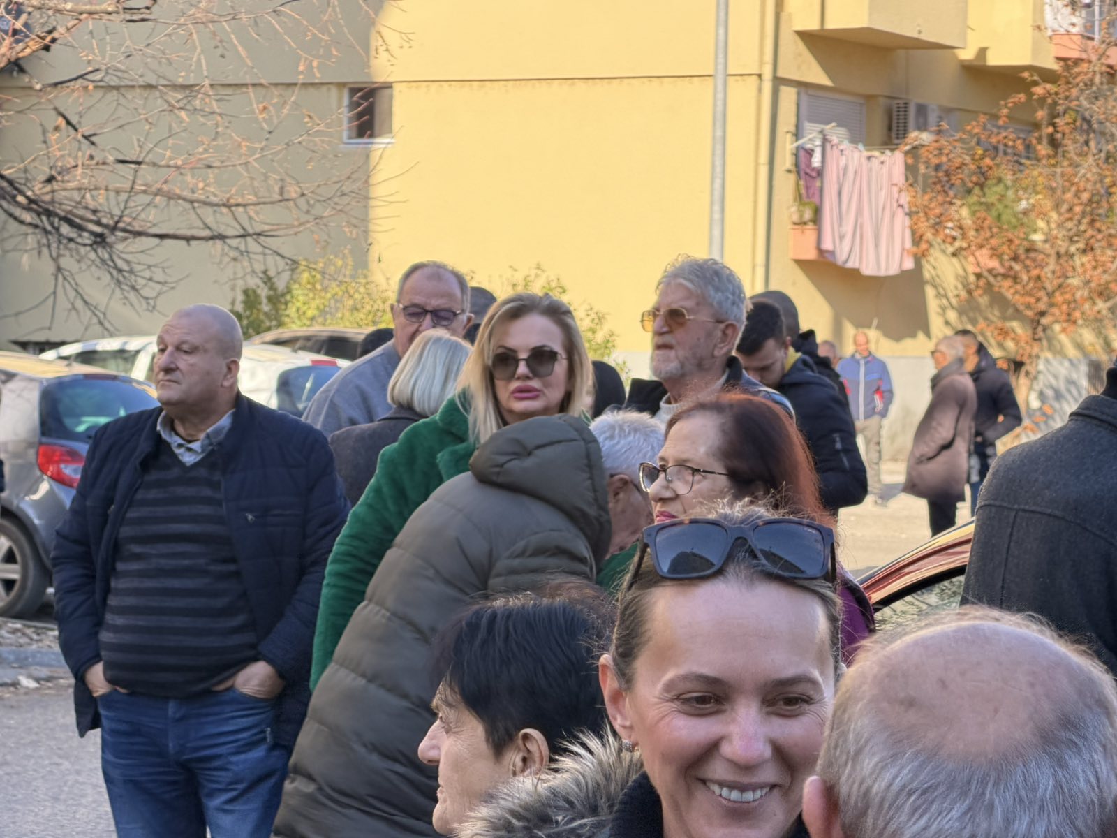 Protest ispred MUP-a