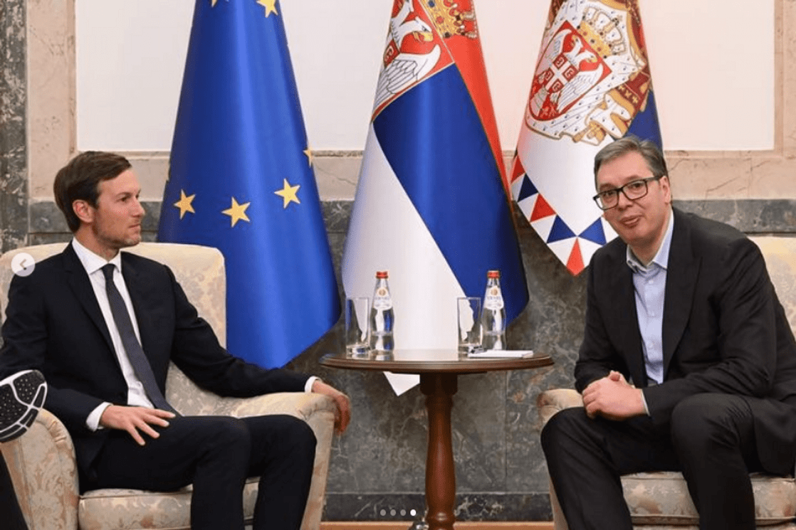 Kušner sa Vučićem (Foto: Instagram)