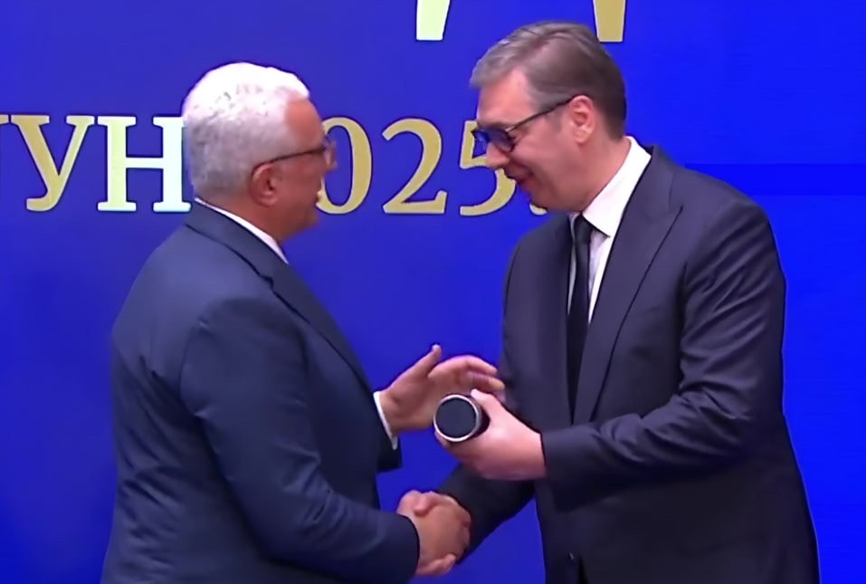 Mandić i Vučić (Foto: X)