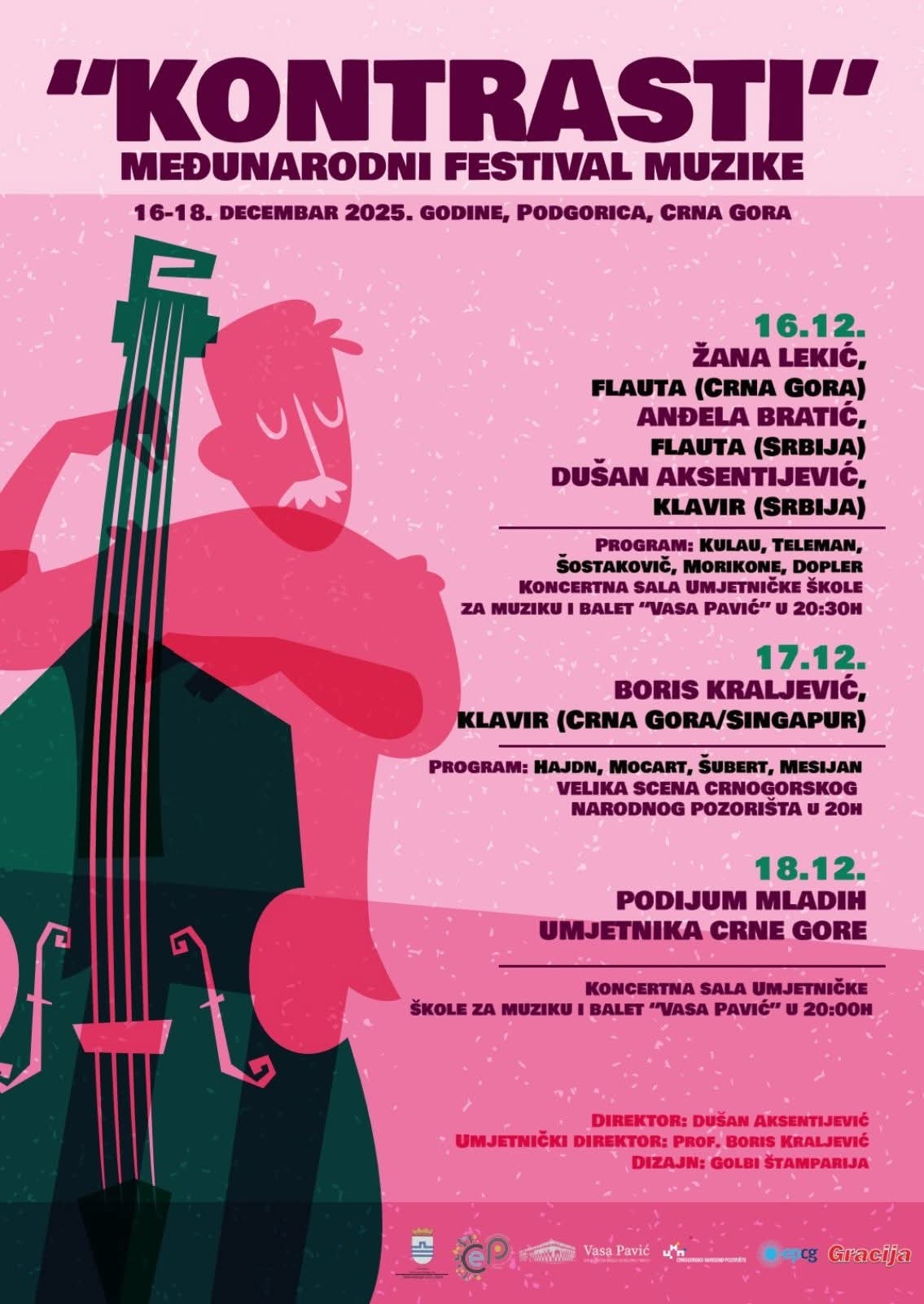 Međunarodni festival muzike "Kontrasti" (Foto: Sekretarijat za kulturu Glavnog grada)