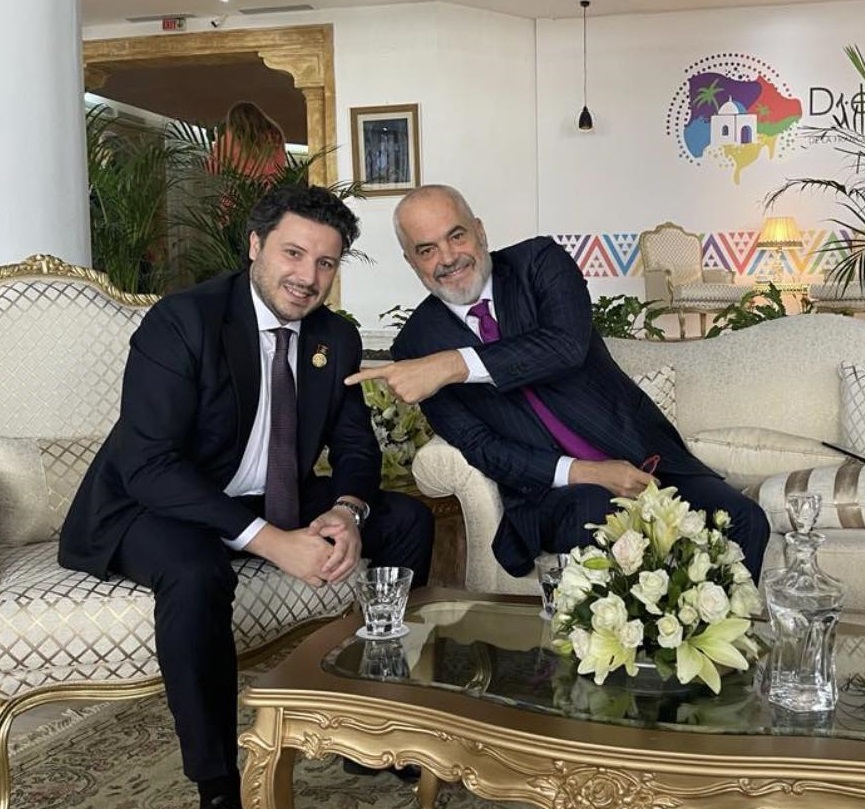 Abazović i Rama (Foto: Facebook)