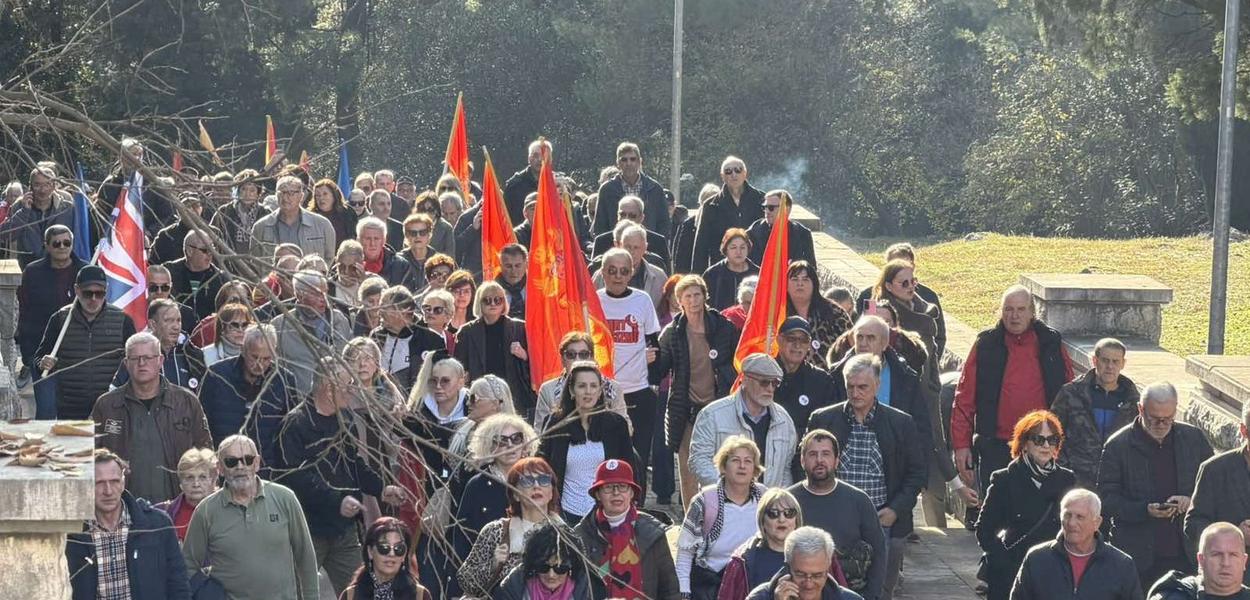 Okupljeni na Gorici (Foto: Portal ETV/Miraš Dušević)