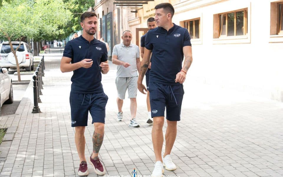 Igor Ivanović i Petar Grbić (Foto: FK Budućnost)