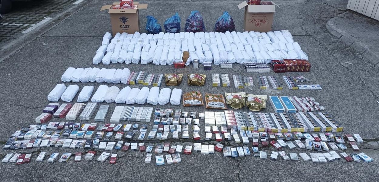 Pronađeni duvanski proizvodi (Foto: Uprava policije)