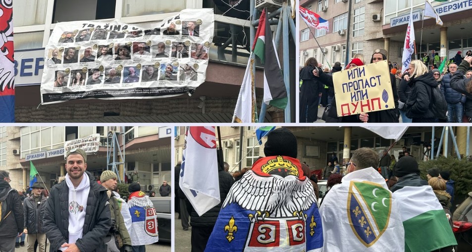 Sa protesta u Novom Sadu (Foto: N1)