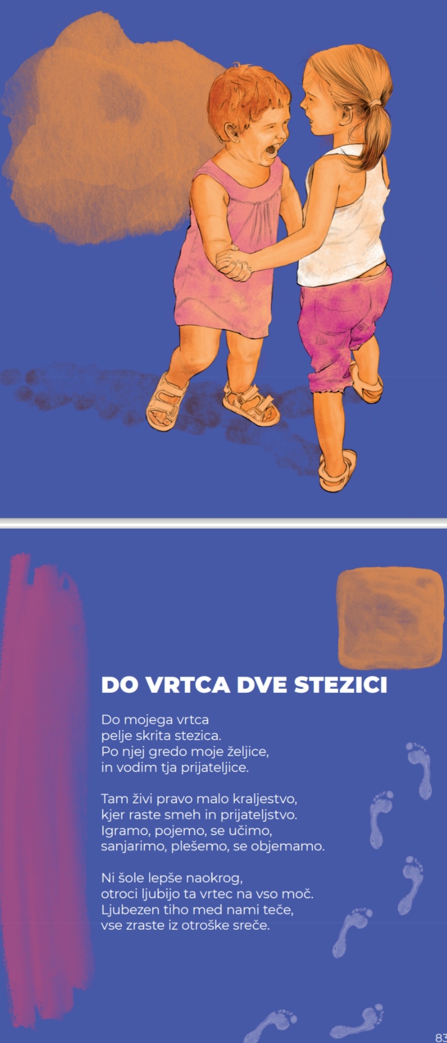 Iz dvojeznične zbirke dječije poezije