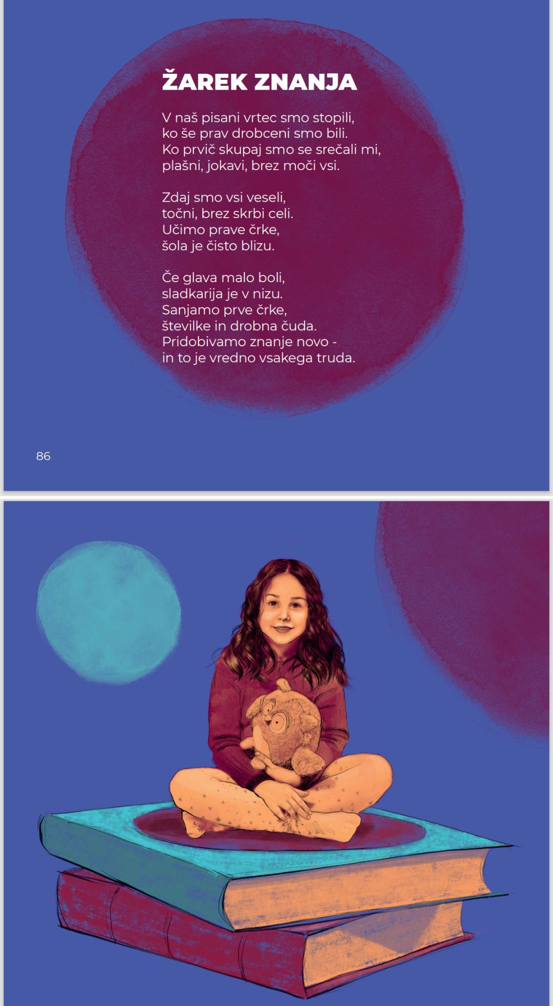 Iz dvojeznične zbirke dječije poezije