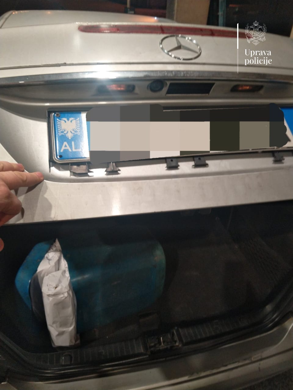 Pronađeni duvan na GP Božaj (Foto: Uprava policije)