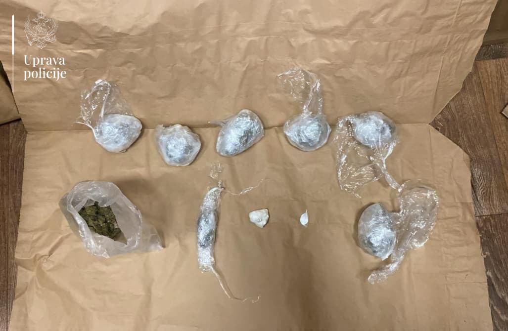 Oduzeta droga (Foto: Uprava policije)