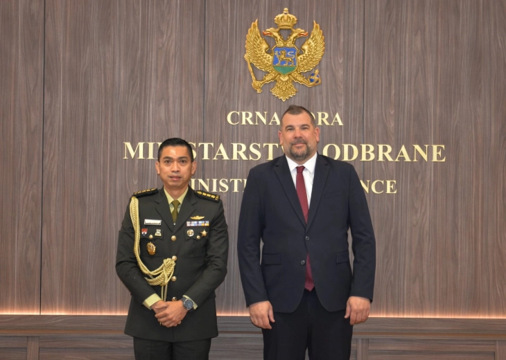 Alamsjah i Krapović (Foto: Ministarstvo odbrane)