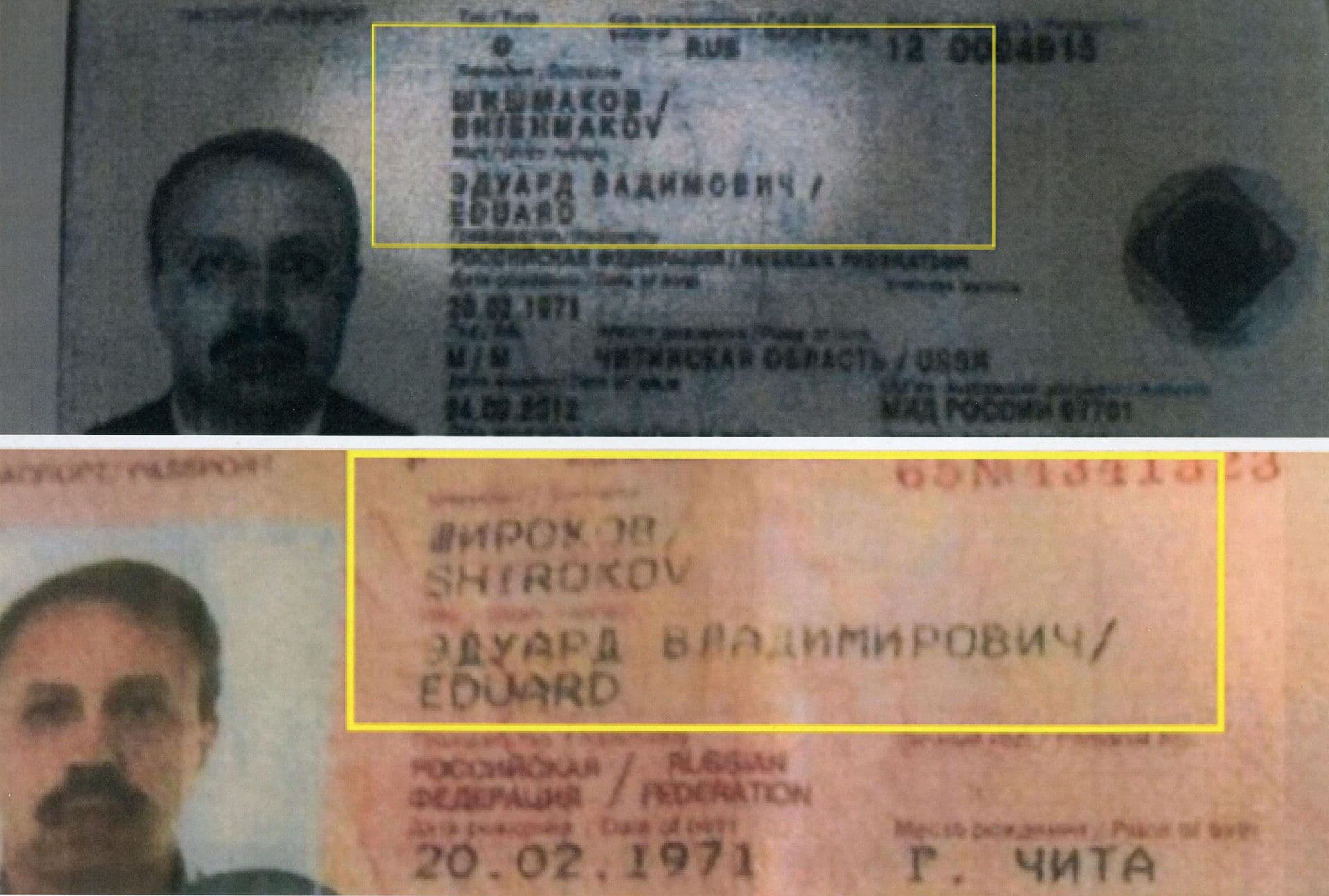 LAŽNA GRU DOKUMENTA: Pasoš Eduarda Šišmakova