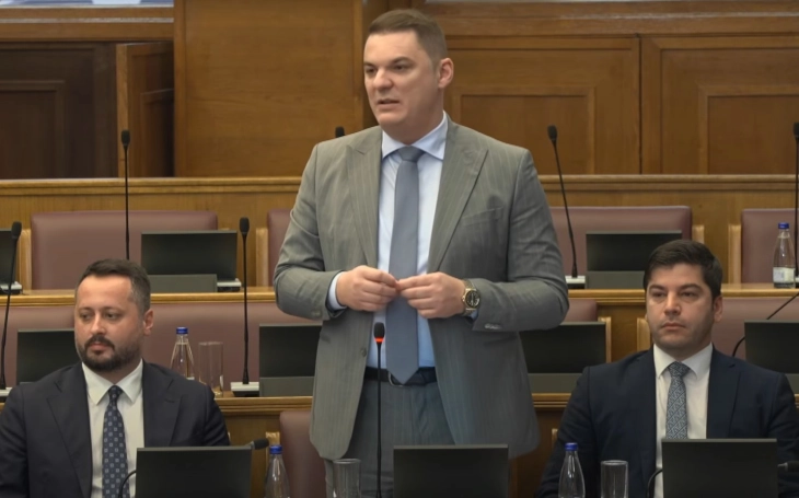 Admir Šahmanović (Foto: Skupština Crne Gore - stop kadar)